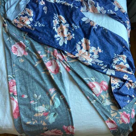 Cozy loungewear flower print - Picture 4 of 4